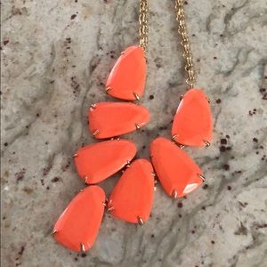 Kendra Scott Harlow necklace in Coral
